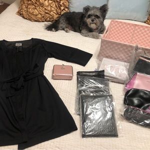 MARY KAY XS Smock/JacketEXC. NEW MK bags & Sales Invoices, mirrors